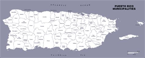 large map of puerto rico.